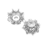 Cuentas de Flor de Brasso Dorado de 18K Joyería de Alta Calidad para Mujeres - details 7