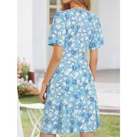 Vestido Elegante de Verano 2025 para Mujer Cuello en V, Cintura Alta Midi, Tirantes Cómodos - details 5