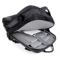 Bolsa para portátil de para hombre, mochila Extensible de viaje de negocios con puerto de carga USB y diseño impermeable de gran capacidad - details 3