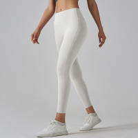 Hmidou-mallas de gimnasio con bolsillos para mujer, pantalones de Yoga, Fitness, cintura alta, Control de barriga, correr, entrenamiento - details 1