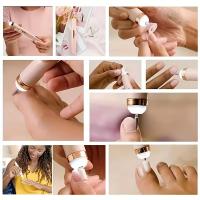 Kit de Cuidado de Uñas 5 en 1, Taladro Eléctrico Recargable por USB con Luces LED Coloridas, Sin Olor, Perfecto - details 0