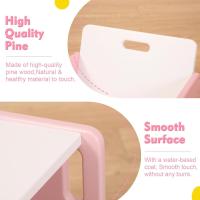 Silla de Mesa Ajustable para Bebés de 1-3 Años Fácil de Montar Ideal para Leer/Comer/Jarjar Gris - details 8