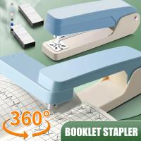 Grapadora de folletos, grapadora de escritorio giratoria, grapadora de escritorio giratoria de 360 ​​grados para encuadernación de folletos o libros para encuadernación de 50 páginas - details 2