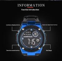 SHUNWAY Reloj electrónico creativo multifuncional impermeable para deportes de adultos al aire libre para hombres - details 3