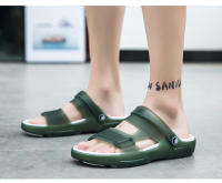 Zapatillas para hombre, novedad de verano 2025, chanclas de playa para hombre con suela suave para exteriores, combinables y versátiles. - details 12