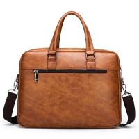 Bolsa De Hombro Para Oficina De Gran Capacidad Con Múltiples Bolsillos Resistente Al Agua Para Hombres Bolsa Bandolera Para Laptop Bolso De Negocios Para Comunicación - details 6