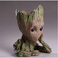 Eta de Flores Groot, jarrón para el hogar, arreglo de decoración multifuncional, personajes de anime, portalápices - details 9