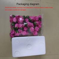 Jabón de rosas grandes para decoración del Día de San Valentín, pétalos de flores artificiales, adorno de fiesta, regalo de flores, 16 unids/lote por caja - details 7