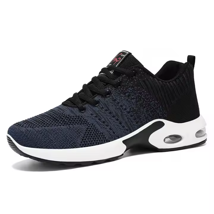 Zapatos deportivos informales para hombre, moda para actividades al aire libre, cómodos zapatos para correr con cordones, zapatillas transpirables para hombre - 1