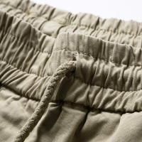Pantalones Cargo cómodos informales para hombre, pantalones para correr de senderismo lisos y versátiles para otoño e invierno, nuevos pantalones deportivos elásticos con múltiples bolsillos para hombre - details 11