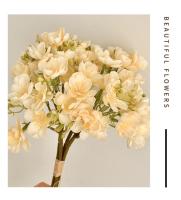 4 uds/paquete de flores de jazmín artificiales blancas, ramos artificiales decorativos DIY, flores falsas de plástico de simulación - details 8