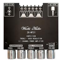 Placa amplificadora de Subwoofer ZK-MT21 2,1, módulo amplificador de Audio estéreo, Bluetooth 5,0 - details 0