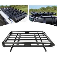 Baca techo para coche cesta techo ajustable y ancha gran aluminio universal - details 2