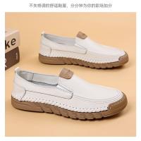 Nuevos zapatos informales de cabeza redonda para hombres, mocasines de cuero para hombres - details 28
