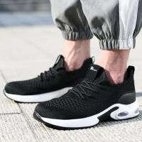 Zapatos de seguridad ligeros para hombre, zapatillas de trabajo con puntera de acero, zapatos protectores antideslizantes, antipinchazos, indestructibles, 2025 - details 4