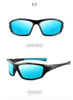 Gafas de sol polarizadas de inspiración retro: elegantes gafas de sol para conducir, andar en bicicleta eléctrica, con estilo clásico y protección UV - details 7
