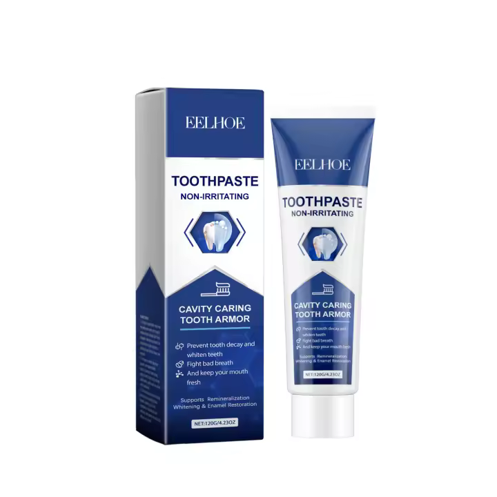Pasta de dientes limpiadora para una limpieza suave y fresca del aliento, cuidado bucal, brillo y cuidado de los dientes - 1