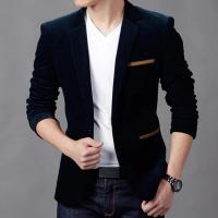 Traje de Blazer de Lujo para Hombres Otoño 2025 Ajuste Delgado Moda de Alta Calidad - details 7