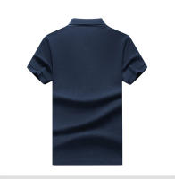 Tiktok POLO camisa de los hombres 2025 novedad de verano cuello sólido Casual algodón transpirable negocios camiseta de manga corta - details 16