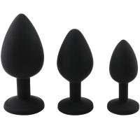 Tapón Anal de silicona para hombre y mujer, tapón sexual Unisex, 3 tamaños diferentes, entrenador Anal, S/M/L, 100% - details 5