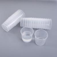 Pintura transparente, pastillas medicinales, vasos graduados de plástico, herramienta de medición, recipiente de tazas a escala - details 5