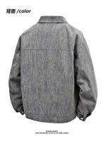 Chaqueta De Pana Primavera Nueva Chaqueta Guapa Con Solapa Para Hombre Chaqueta De Diseño De Moda Superior Informal Suelta - details 9
