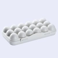 Soporte de bandeja de huevos de colores, caja de almacenamiento de huevos acrílica anticaída portátil - details 6