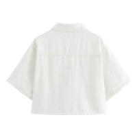 OUWU-Conjuntos de vacaciones de pantalones cortos de 2 piezas a la moda, Tops Vintage, tres conjuntos de primavera para mujer, conjunto de pantalones, chándales de mujer, nuevo - details 5
