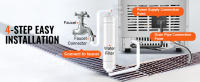 SucceBuy Máquina de Hielo Comercial, Máquina de Hielo Independiente con Almacenamiento de 33 Libras, Pantalla LED para Bar, Hogar, Oficina, Restaurante - details 3