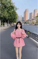 Jersey largo de punto para mujer, suéter holgado de color rosa, estilo coreano Harajuku, ropa básica para el trabajo, 2025 - details 2