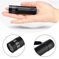 Mini Linterna UV Portátil para Senderismo, 9 Luces LED Negras, 50LM, 395nm, Herramienta de Iluminación. - details 2
