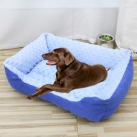 Sofá cama cálido para perros, cojín de terciopelo de felpa, práctico, suave y cómodo, perrera para cachorros, nido para gatitos, otoño, invierno - details 1