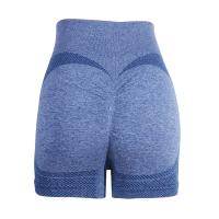 Pantalones Cortos de Yoga para Mujer Entrenamiento de Glúteos, Sin Costuras, Elásticos, Cintura Alta, Control de Barriga, Pantalones Fruncidos - details 1