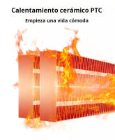 Ventilador eléctrico sin hojas Calefacción y refrigeración simple de doble uso Control remoto Calentador silencioso Ventilador de circulación de aire de viento natural - details 7