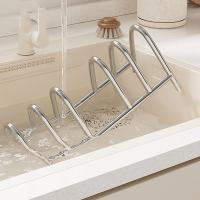 Estante de almacenamiento de tapa de olla de acero inoxidable, soporte para tabla de cortar a prueba de humedad, ahorro de espacio, estante Vertical para tabla de cortar - details 7
