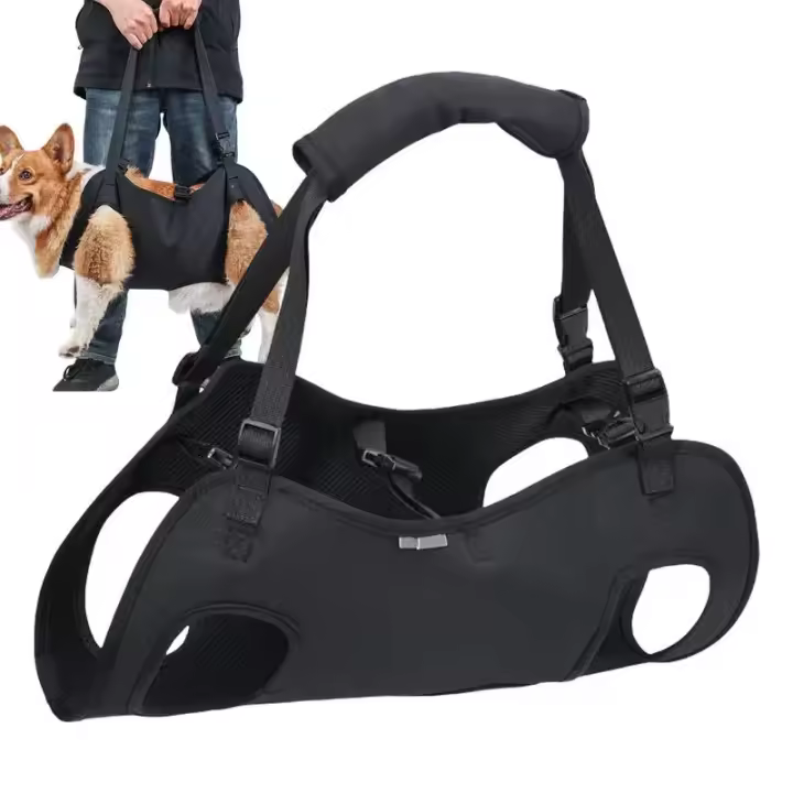 Chaleco de Rehabilitación para Mascotas Correa Ajustable para Perros Mayores Agarre Engrosado - 1