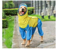 HOOPET-chubasquero para perro, abrigo de lluvia para mascotas, chaqueta impermeable para Labrador, Golden Retriever - details 14