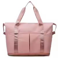 Bolsa portátil de viaje de negocios al aire libre, bolsa de hombro de gran capacidad, mojado y seco de separación - details 9
