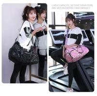 Bolsa de gimnasio de gran capacidad para mujer, bolso de viaje de separación, bolsa deportiva de Fitness, seca y húmeda - details 7