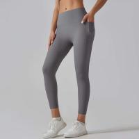 Hmidou-mallas de gimnasio con bolsillos para mujer, pantalones de Yoga, Fitness, cintura alta, Control de barriga, correr, entrenamiento - details 50
