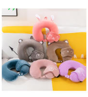 Almohada para el cuello con máscara para los ojos, almohada en forma de U, almohada de viaje,almohada de coche - details 10