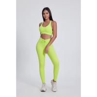 Leggings de cintura alta para fitness, pantalones de yoga elásticos para mujer, ropa deportiva, leggings ajustados para fitness - details 6