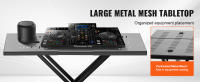 SucceBuy Soporte de mesa para DJ, (32-43) x 18 Soporte ajustable para computadora portátil y controlador de DJ, Escritorio portátil liviano para DJ con marco plegable de doble X, perfecto para mezcladores de audio y teclados - details 1