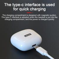 Lenovo LP40 Pro TWS auriculares inalámbricos, cascos deportivos con Bluetooth, cancelación de ruido, táctiles, para correr, conducir y jugar - details 8