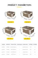 Caja de almacenamiento plegable de plástico de alta calidad, juguetes, refrigerios, ropa, dormitorio, sala de estar, con una funcionalidad especialmente fuerte - details 2