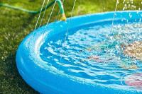Boquilla de delfín móvil, juego de agua para niños, césped al aire libre, playa, juego de aerosol de verano, tapete con diseño de letras, tapete de juguete - details 4