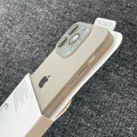 La nueva funda para teléfono móvil Apple 15 con patrón de lichi, funda de cuero con patrón para iPhone 14 Pro Max, lente 13 todo incluido, color sólido 12 para hombre, 16 - details 2
