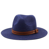 Sombreros panamá de ala ancha para hombre y mujer, sombrero de paja para la playa, protección UV, UPF, 54-58-60cm - details 5