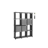 Estantería de 6 Cubos Organizador Multiusos de Metal con 6 Cajas de Tela - details 11