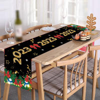 Mantel de Copo de Nieve Rectangular de Poliéster Ideal para Cena de Año Nuevo Decoración del Hogar - details 1